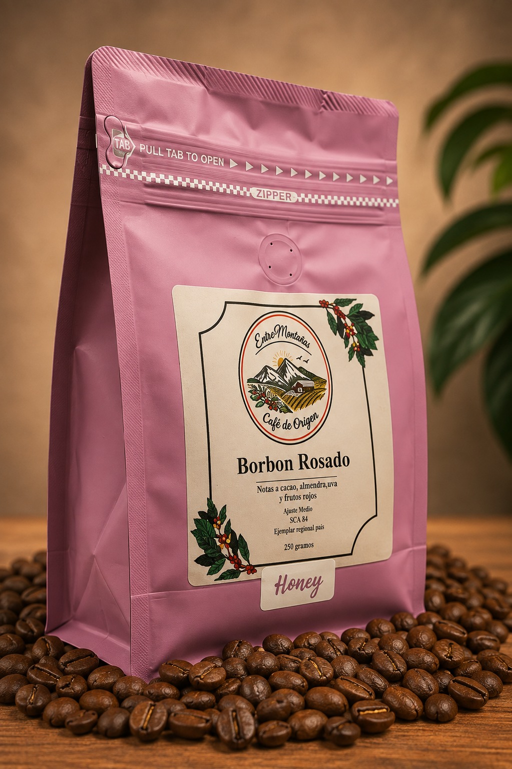 Bourbon Rosado Honey
